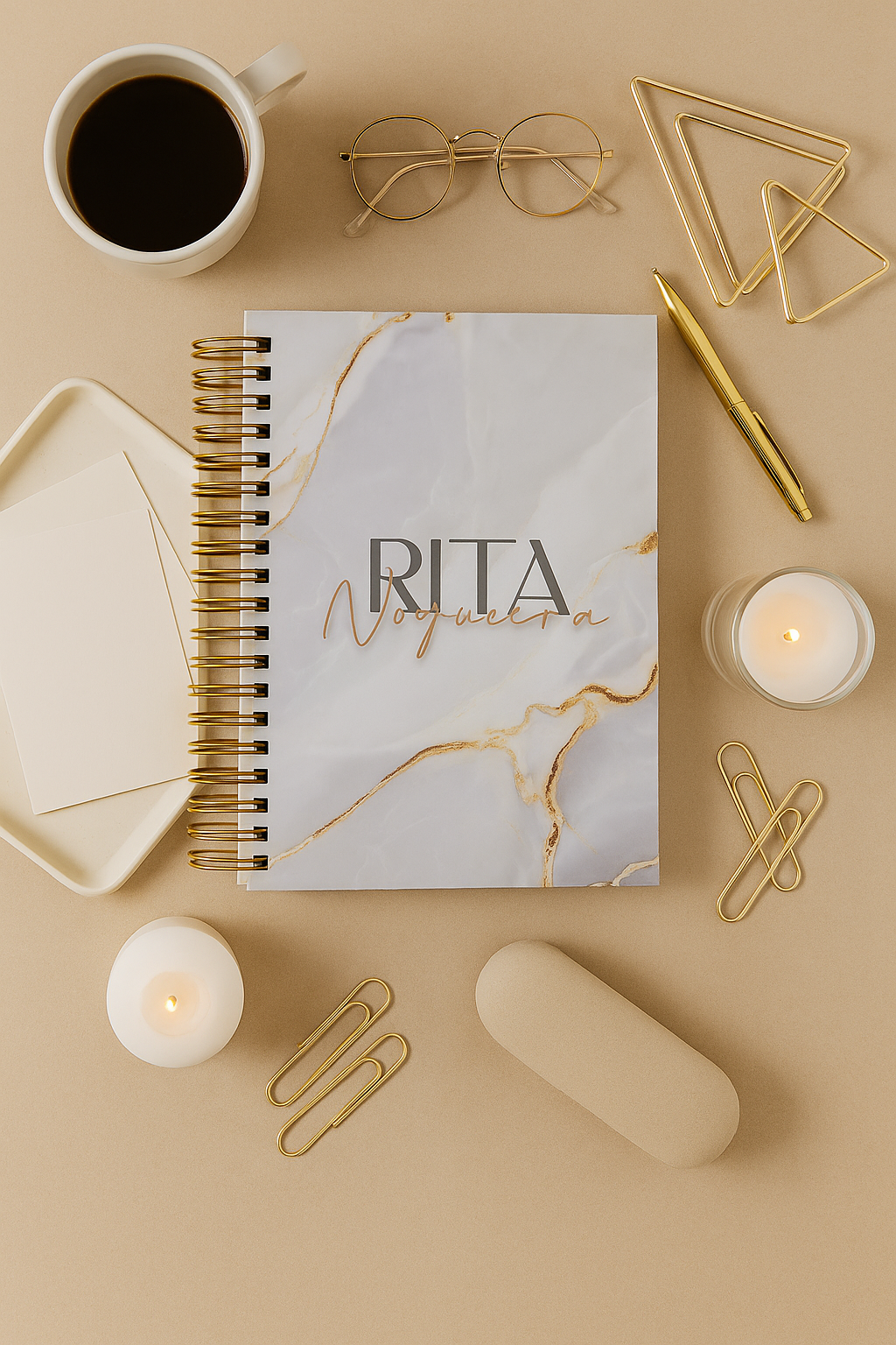 Agenda • Bloco de Notas • Bloco de Encomendas Personalizado _ CHIC