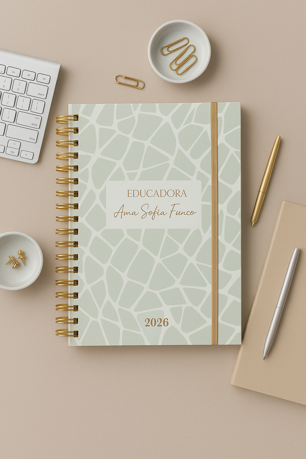 Agenda • Bloco de Notas • Bloco de Encomendas Personalizado _ SUBLIME SAGE