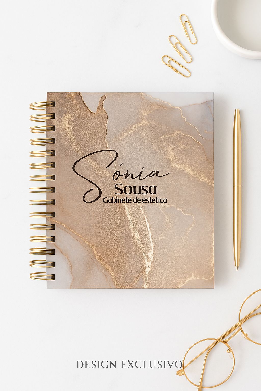 Agenda • Bloco de Notas • Bloco de Encomendas Personalizado _ ESSÊNCIA