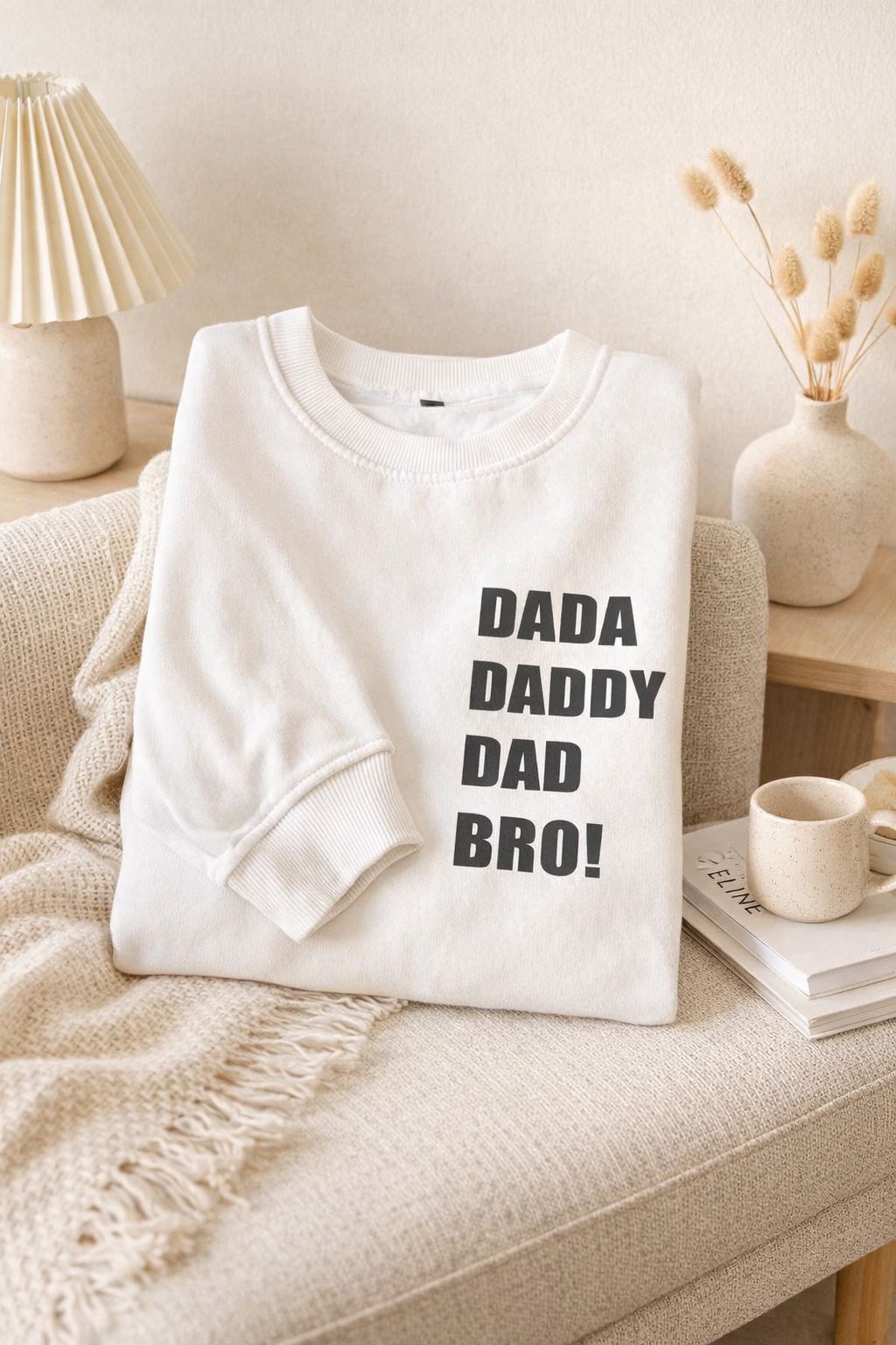 Sweat “Dada Daddy Dad Bro!” – Especial Dia do Pai